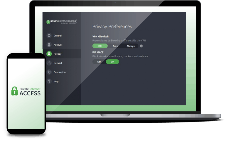 Private Internet Access VPN Product Image